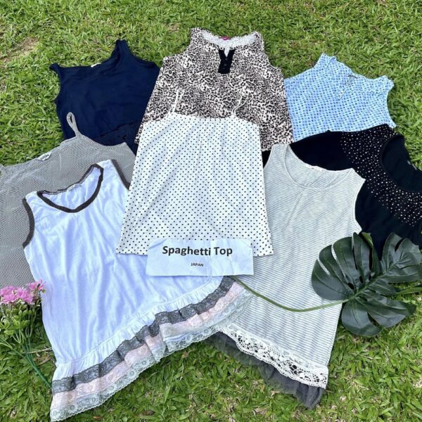 เสื้อสายเดี่ยว ญี่ปุ่นป้ายขาว - Image 13