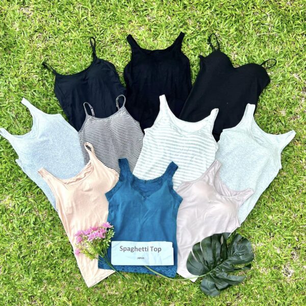 เสื้อสายเดี่ยว ญี่ปุ่นป้ายขาว - Image 14