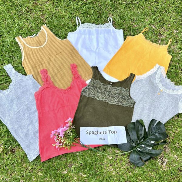 เสื้อสายเดี่ยว ญี่ปุ่นป้ายขาว - Image 17
