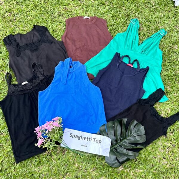 เสื้อสายเดี่ยว ญี่ปุ่นป้ายขาว - Image 19
