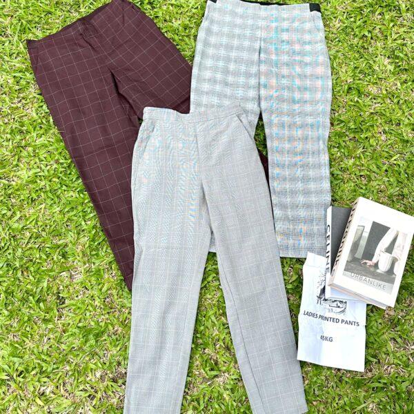 กางเกงลายล้วน Print pants ญี่ปุ่น วิว - Image 7