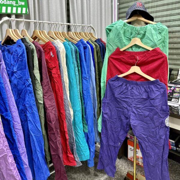 กางเกงเอวยืดคอตตอน ป้ายบอลส้ม - Image 8