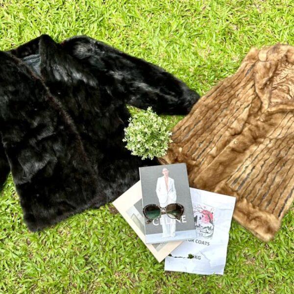 เสื้อคลุมขนเฟอร์ Fur coat ญี่ปุ่น ป้ายวิว - Image 3