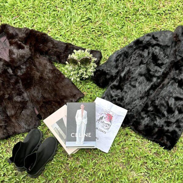 เสื้อคลุมขนเฟอร์ Fur coat ญี่ปุ่น ป้ายวิว - Image 4