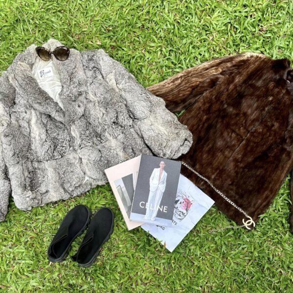 เสื้อคลุมขนเฟอร์ Fur coat ญี่ปุ่น ป้ายวิว - Image 6
