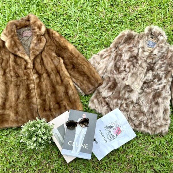 เสื้อคลุมขนเฟอร์ Fur coat ญี่ปุ่น ป้ายวิว - Image 7