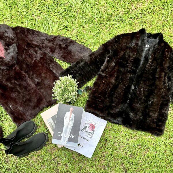 เสื้อคลุมขนเฟอร์ Fur coat ญี่ปุ่น ป้ายวิว - Image 8