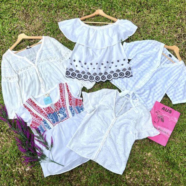 เสื้อขาวแฟชั่น ป้ายจิงโจ้ - Image 5