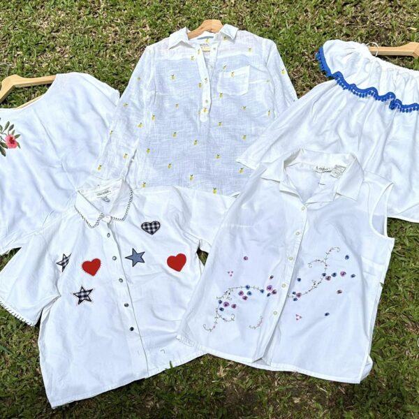 เสื้อขาวแฟชั่น ป้ายจิงโจ้ - Image 9