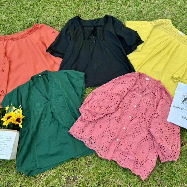 เสื้อแฟชั่นคอตตอนญี่ปุ่น ป้ายวิว - Image 2