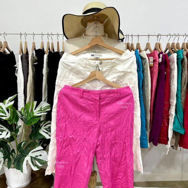 กางเกง4-5 ส่วน ป้ายเหลืองบาโค้ด - Image 7
