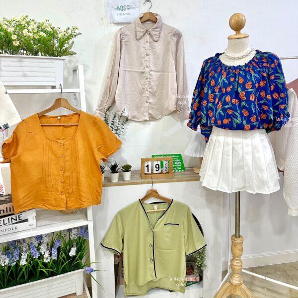 เสื้อแฟชั่น A059 แอปเปิ้ล - Image 13