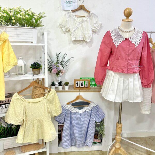 เสื้อแฟชั่น A059 แอปเปิ้ล - Image 23