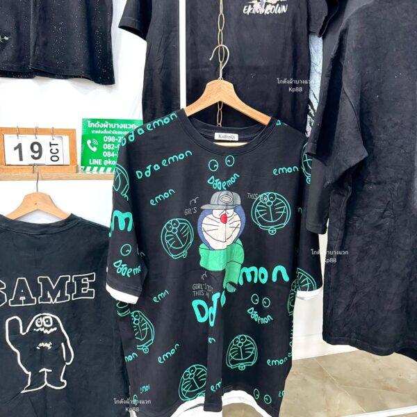 เสื้อยืดดำล้วน CT-K แอปเปิ้ล - Image 11