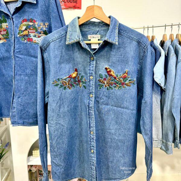 เสื้อยีนส์บาง ป้ายแดง - Image 2