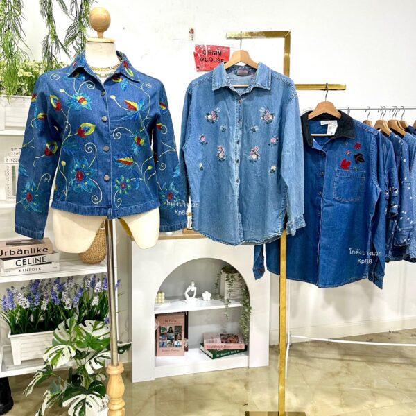 เสื้อยีนส์บาง ป้ายแดง - Image 5