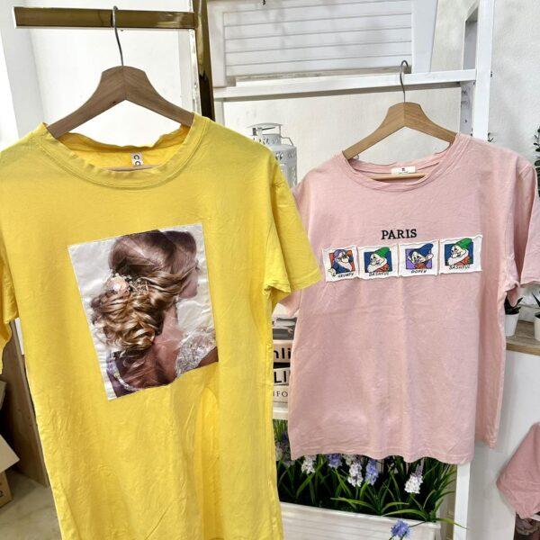 เสื้อยืดสีYD ป้ายแอปเปิ้ล - Image 3