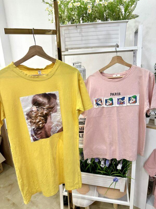 เสื้อยืดสีYD ป้ายแอปเปิ้ล - Image 3