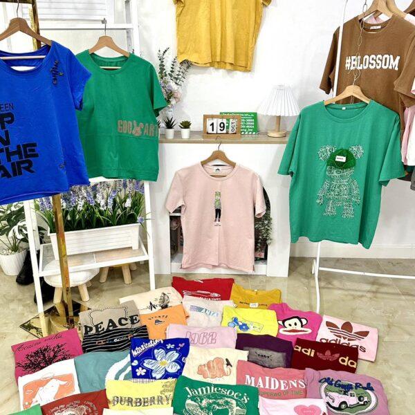 เสื้อยืดสี 🍎ป้ายแอปเปิ้ล - Image 4