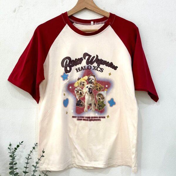 เสื้อยืดสีYD ป้ายแอปเปิ้ล - Image 9