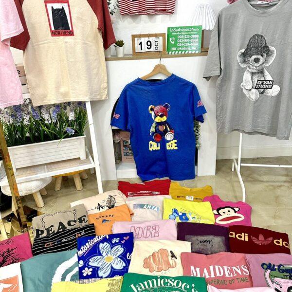 เสื้อยืดสีYD ป้ายแอปเปิ้ล - Image 12