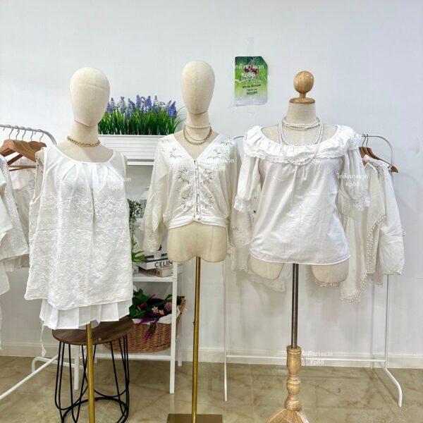 เสื้อขาวแฟชั่น เชอรี่ - Image 5