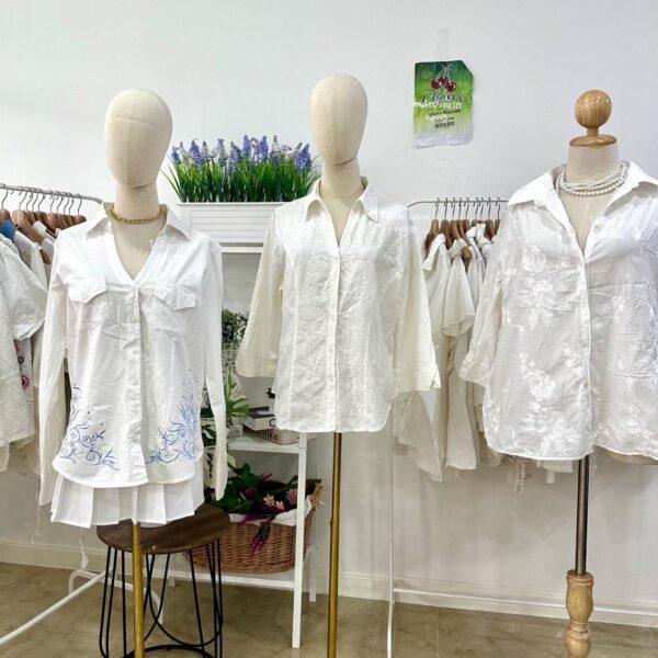 เสื้อขาวแฟชั่น เชอรี่ - Image 6