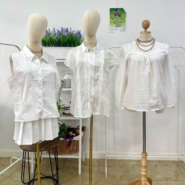 เสื้อขาวแฟชั่น เชอรี่ - Image 7