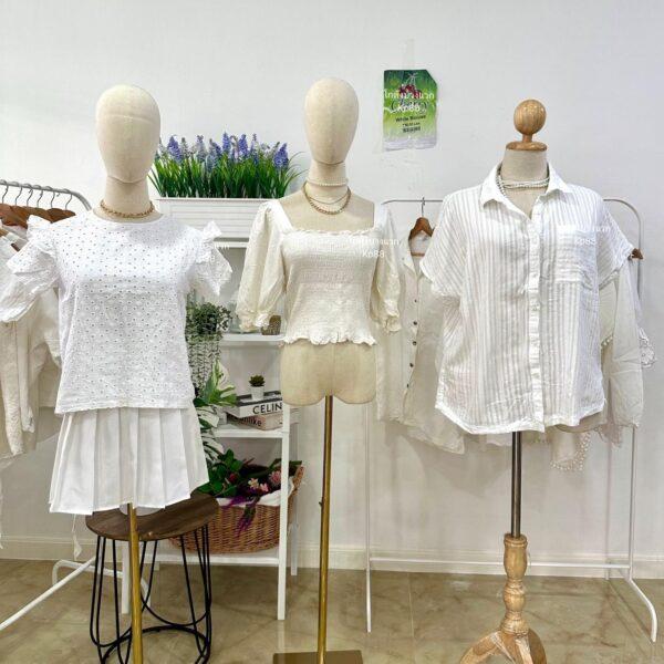 เสื้อขาวแฟชั่น เชอรี่ - Image 11