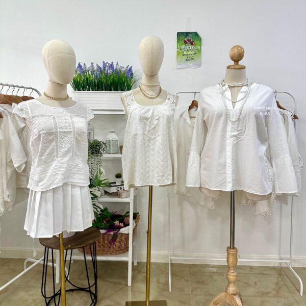 เสื้อขาวแฟชั่น เชอรี่ - Image 13