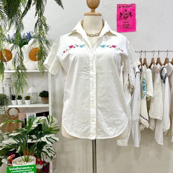 เสื้อขาวแฟชั่น JR - Image 6