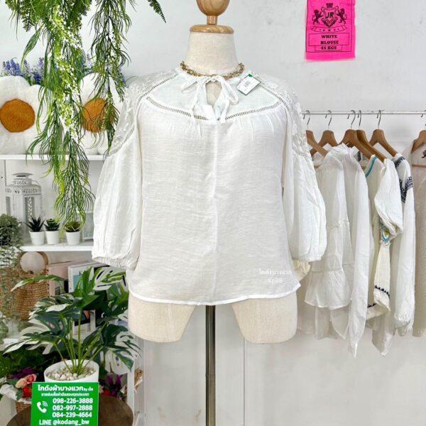 เสื้อขาวแฟชั่น JR - Image 7