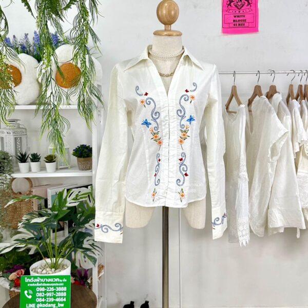 เสื้อขาวแฟชั่น JR - Image 10