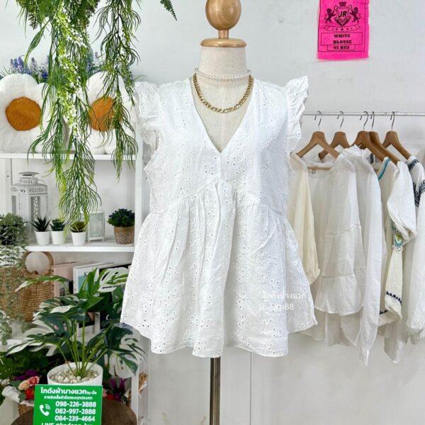 เสื้อขาวแฟชั่น JR - Image 14