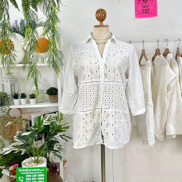 เสื้อขาวแฟชั่น JR - Image 16