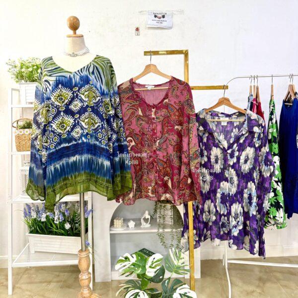 เสื้อสาวอวบ ป้ายจับมือ - Image 2
