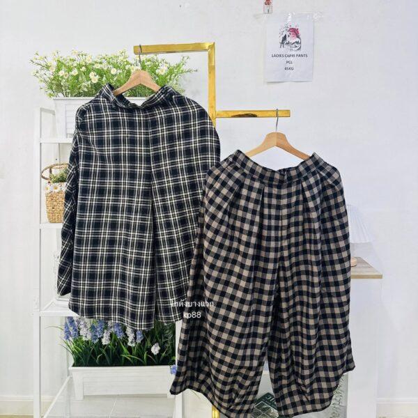 🪴Capri กางเกง4-5ส่วน ญี่ปุ่น - Image 4