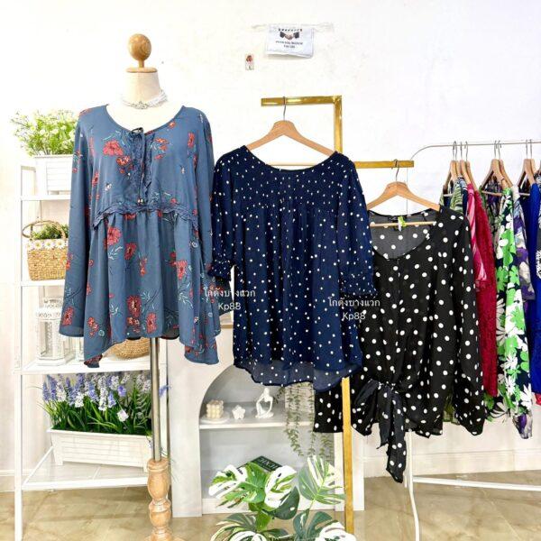 เสื้อสาวอวบ ป้ายจับมือ - Image 5