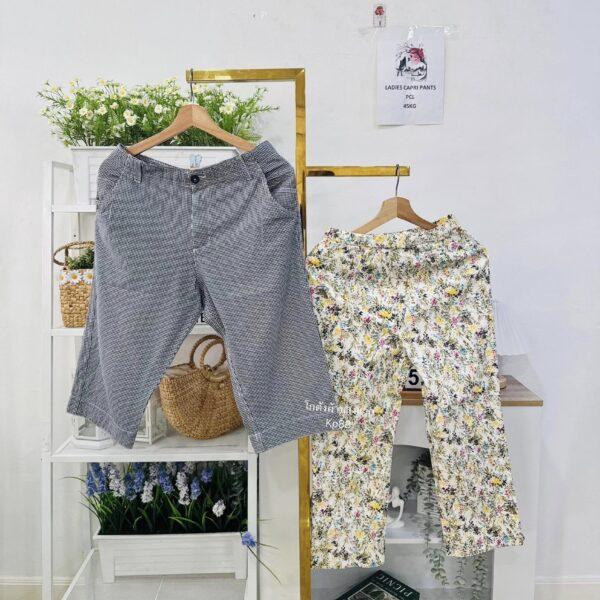🪴Capri กางเกง4-5ส่วน ญี่ปุ่น - Image 9