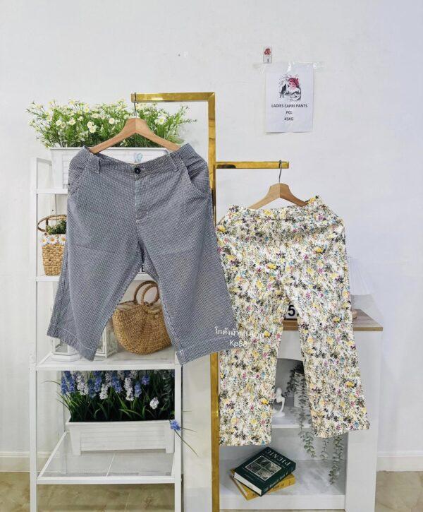 🪴Capri กางเกง4-5ส่วน ญี่ปุ่น - Image 9