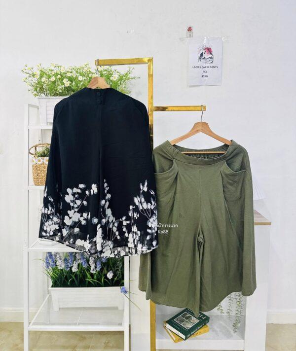 🪴Capri กางเกง4-5ส่วน ญี่ปุ่น - Image 16