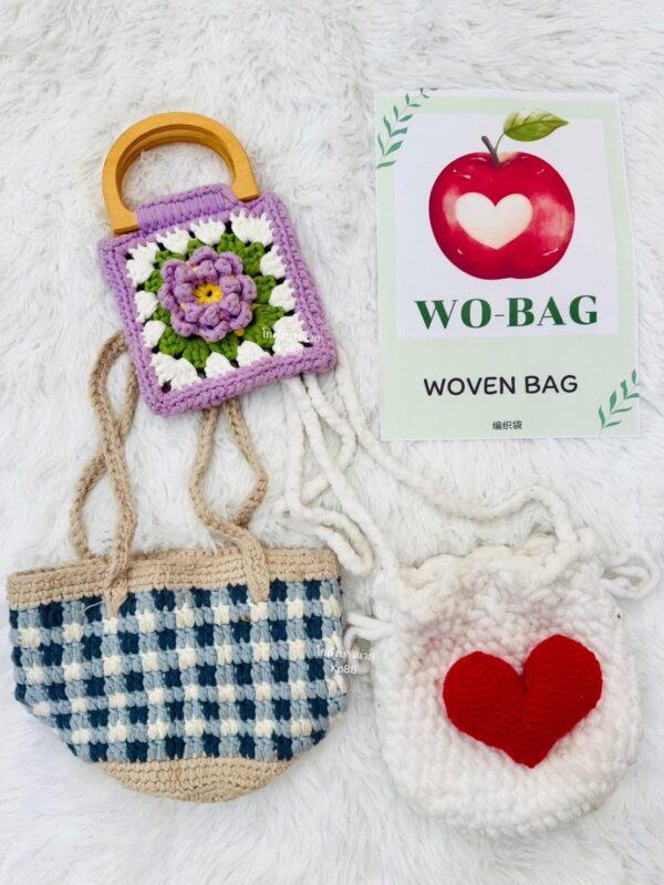 กระเป๋าสานผสมกระเป๋าถัก Wo-Bag - Image 11