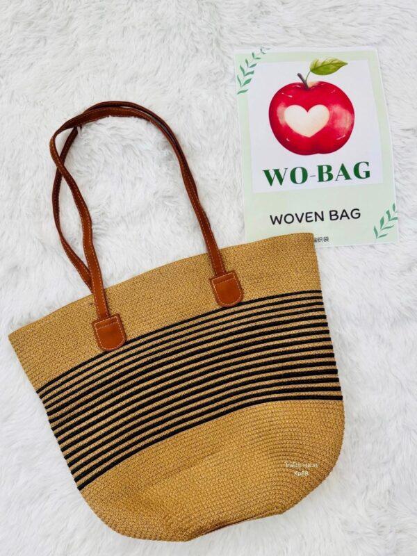 กระเป๋าสานผสมกระเป๋าถัก Wo-Bag - Image 7