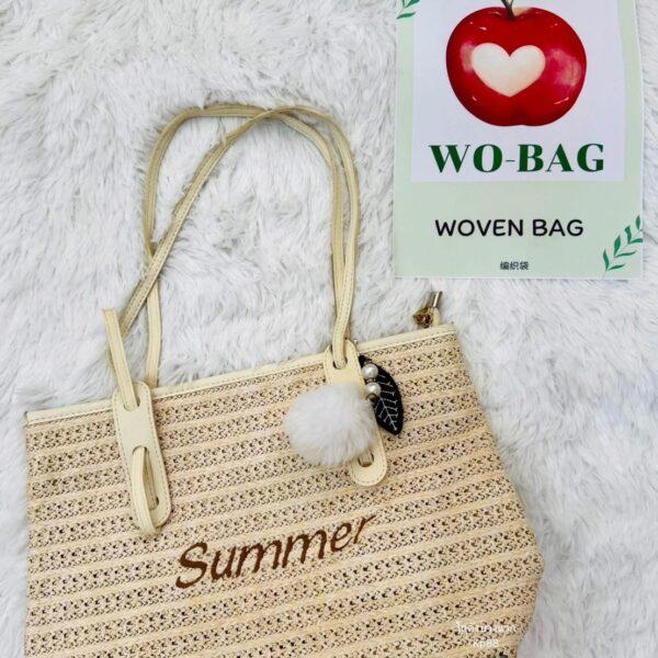 กระเป๋าสานผสมกระเป๋าถัก Wo-Bag - Image 10